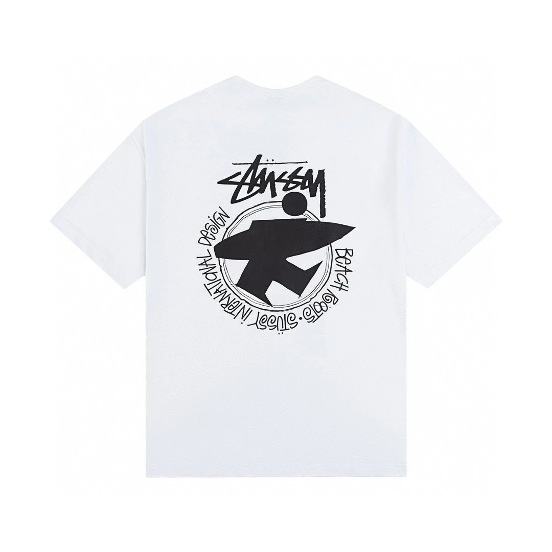 680 White with Black Print
