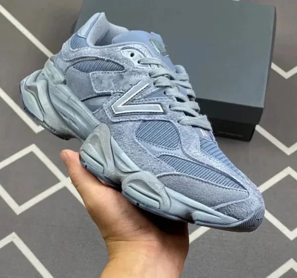 New Balance 9060 Gray Fog Chunky Sneakers - 1
