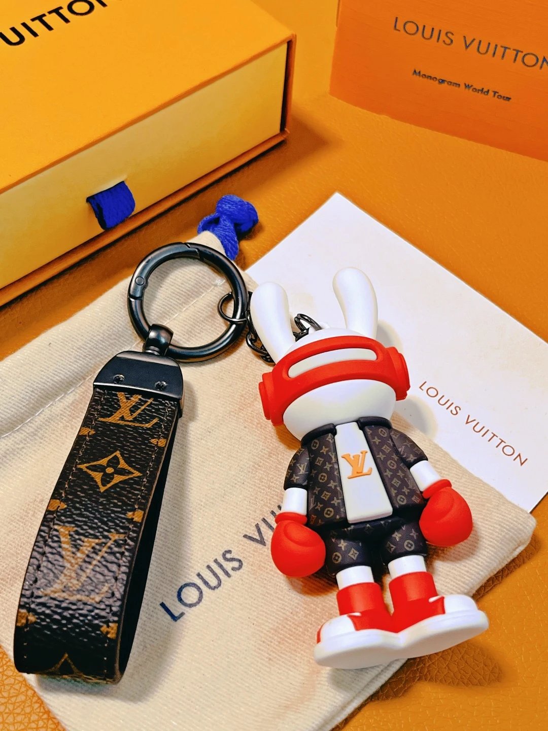 Rabbit Keychain Pendant Bag Charm photo 5