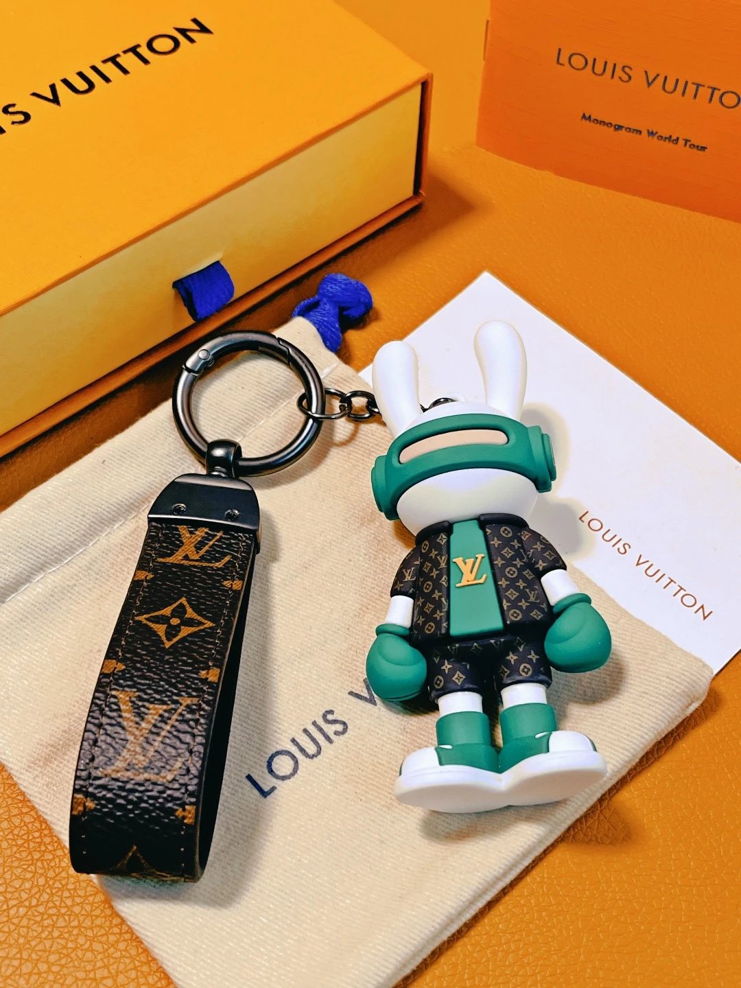 Rabbit Keychain Pendant Bag Charm photo 6