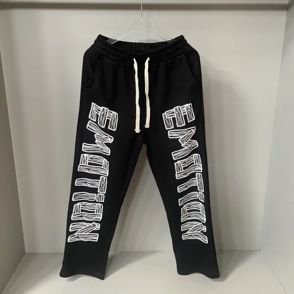 Fenty x Puma Sweatpants Black Woodgrain Logo Sweatpants - 1
