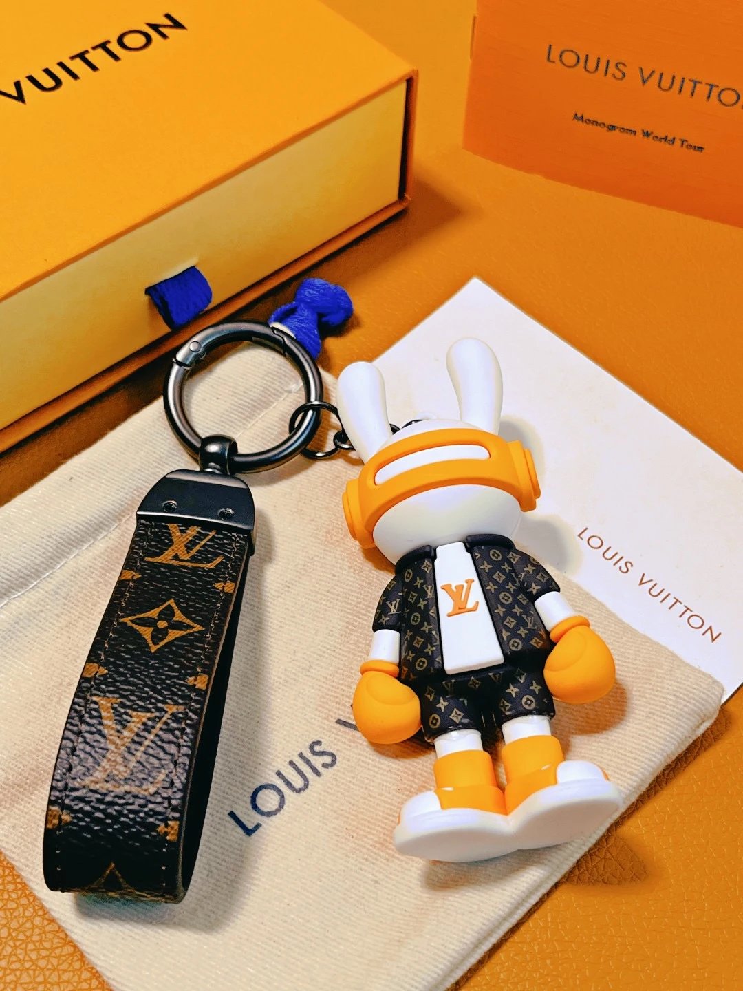 Rabbit Keychain Pendant Bag Charm photo 3