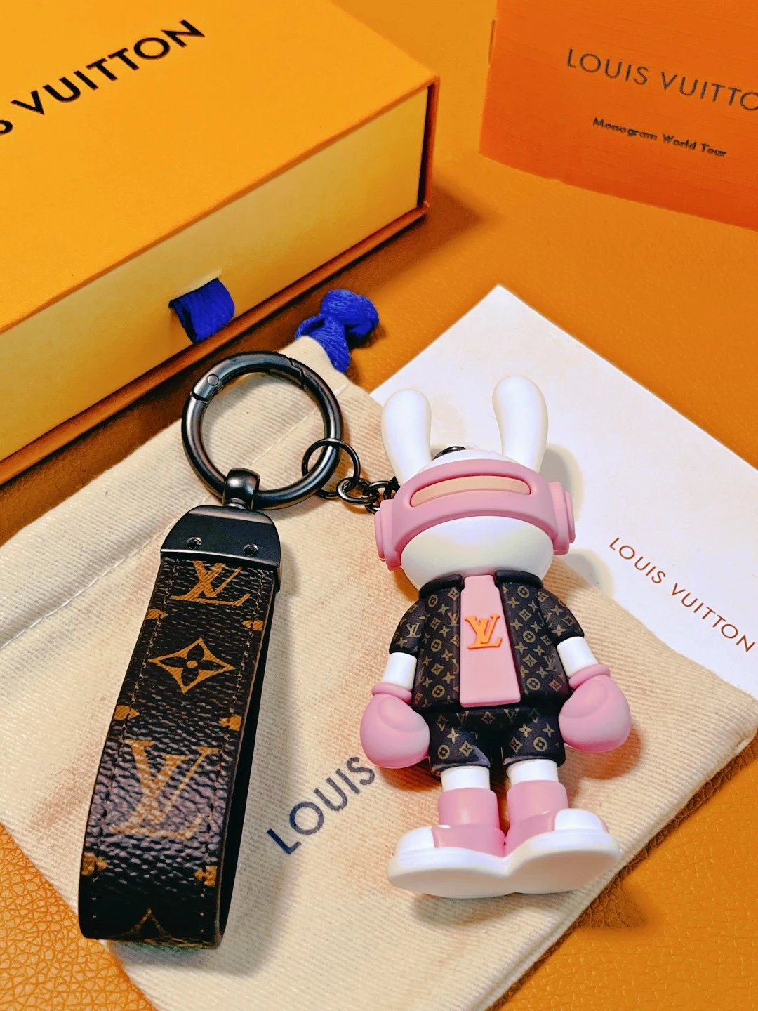 Rabbit Keychain Pendant Bag Charm photo 8