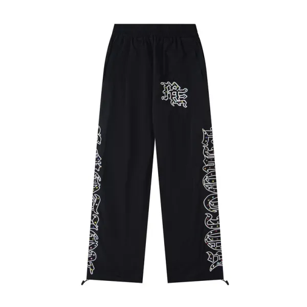 Chrome Hearts x Unknown Brand Graphic Print Track Pants Black - 1