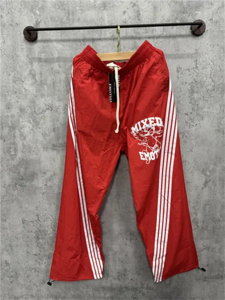 Mixed Emotion Track Pants Red - 1