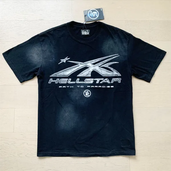 Hellstar Path To Paradise Black T-Shirt - 1