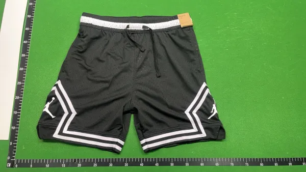 NK Embroidered Logo Basketball Shorts Black - 9