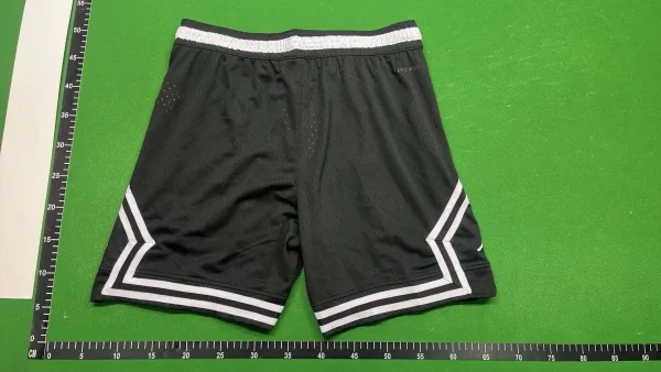 NK Embroidered Logo Basketball Shorts Black - 7
