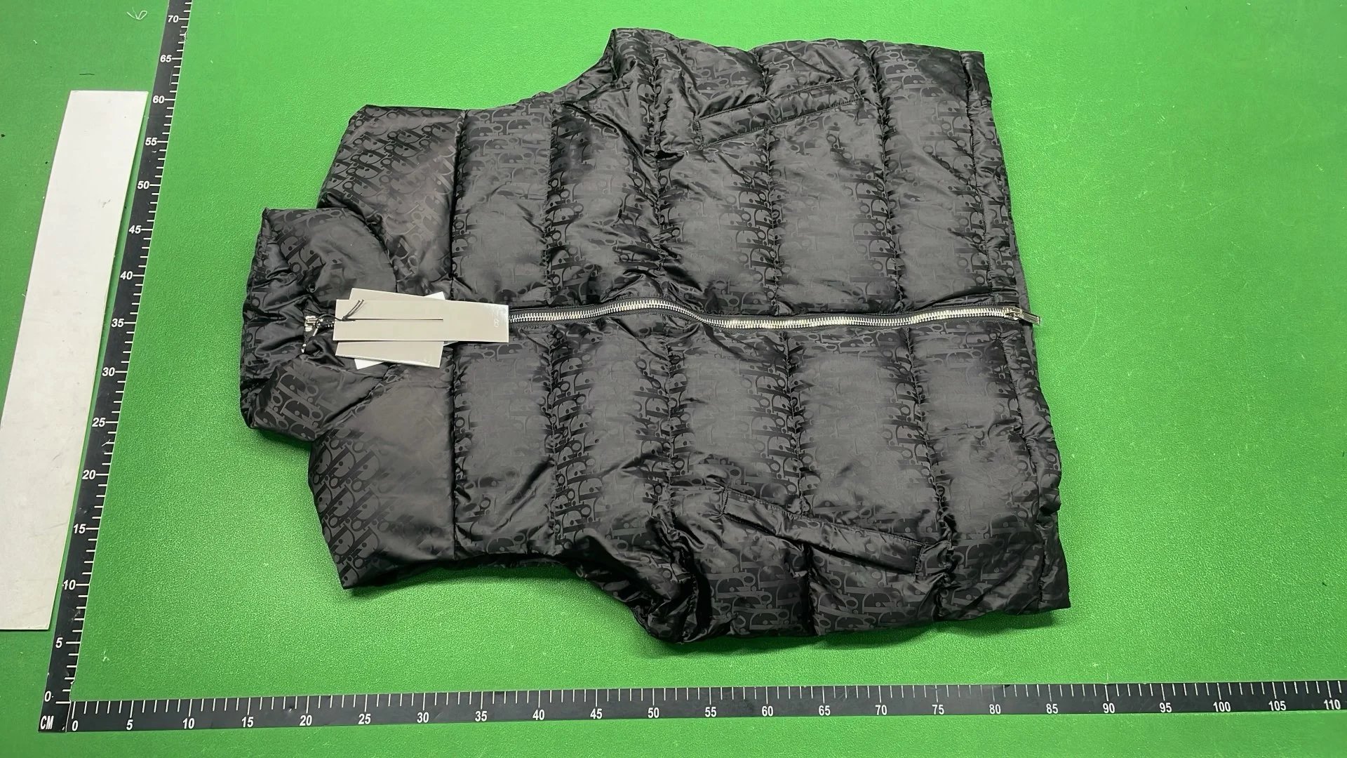 Dior Oblique Monogram Down Vest Navy - 8