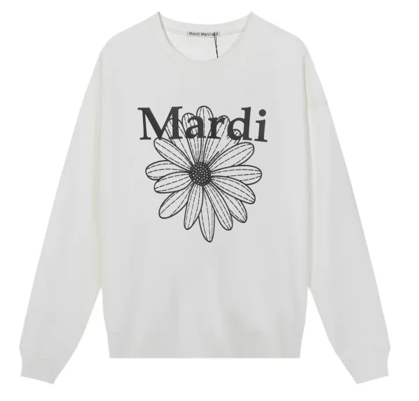 Mardi Floral Graphic Long-Sleeve T-Shirt Black - 6