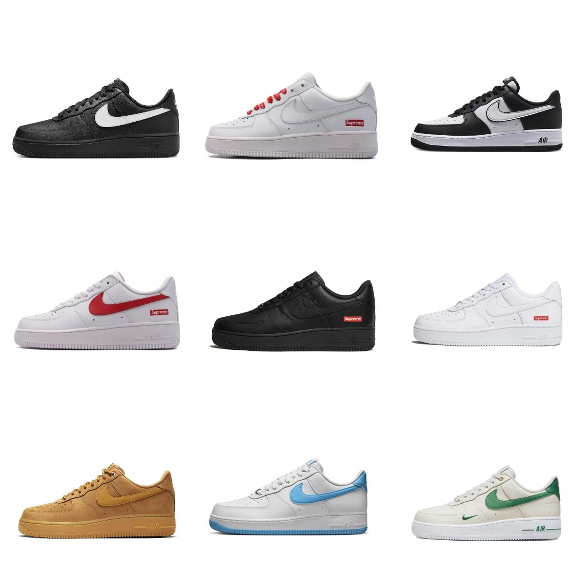 Supreme x Nike Air Force 1 Sne