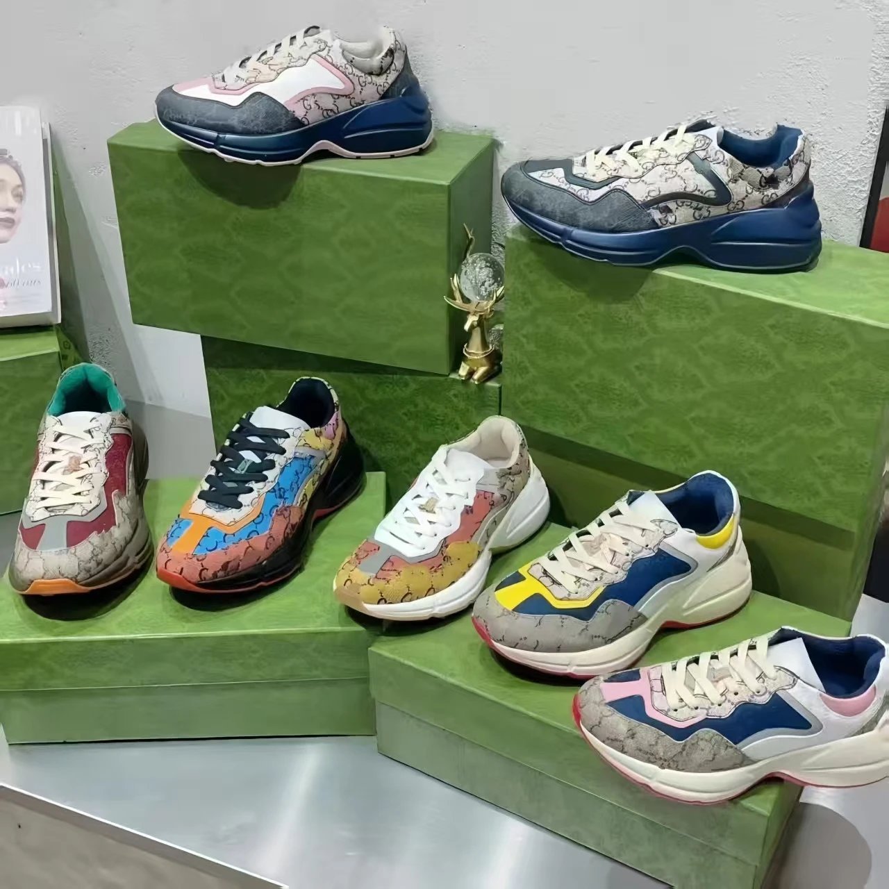 GUCCI Rhyton Sneakers [6 style