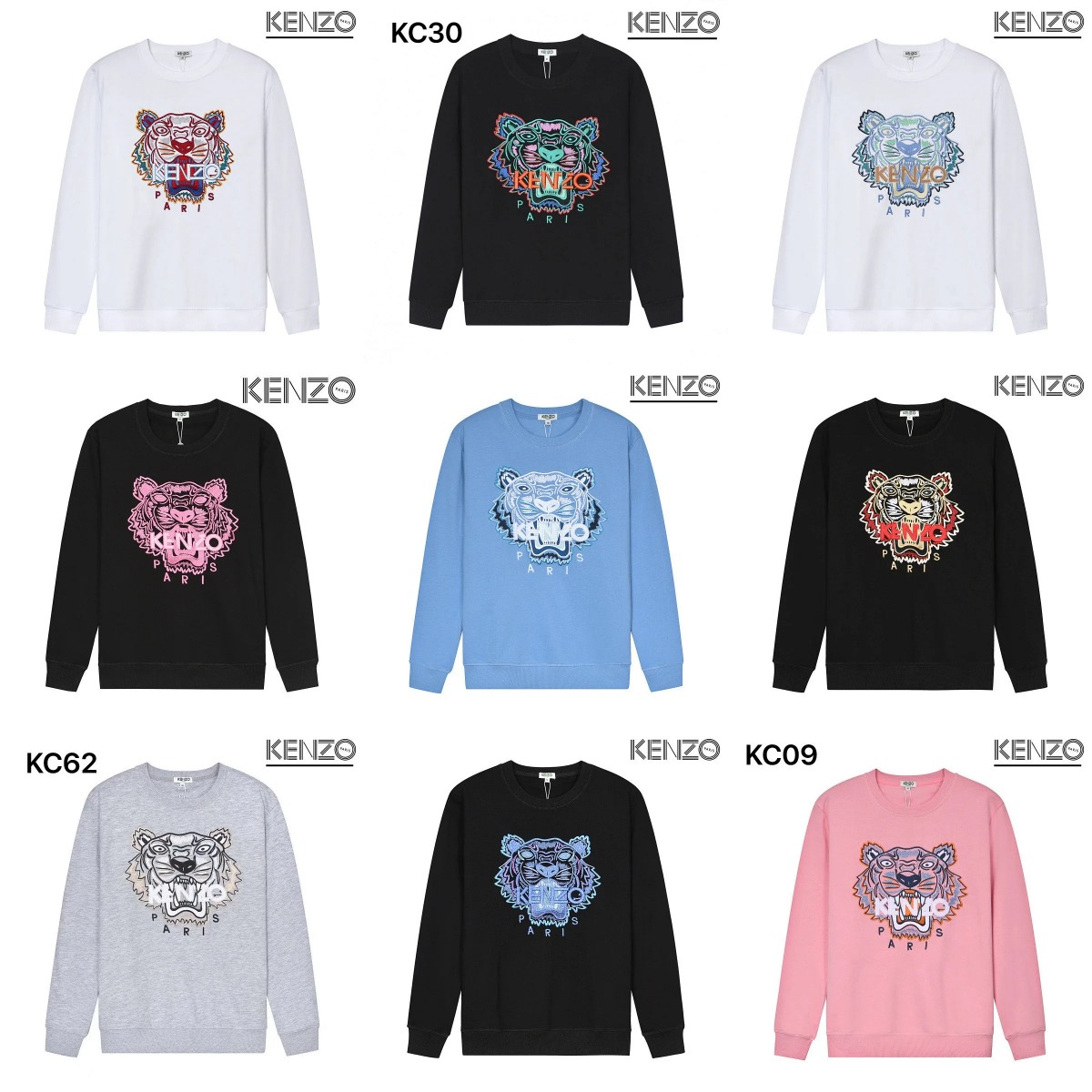Tiger Head Embroidery Hoodie