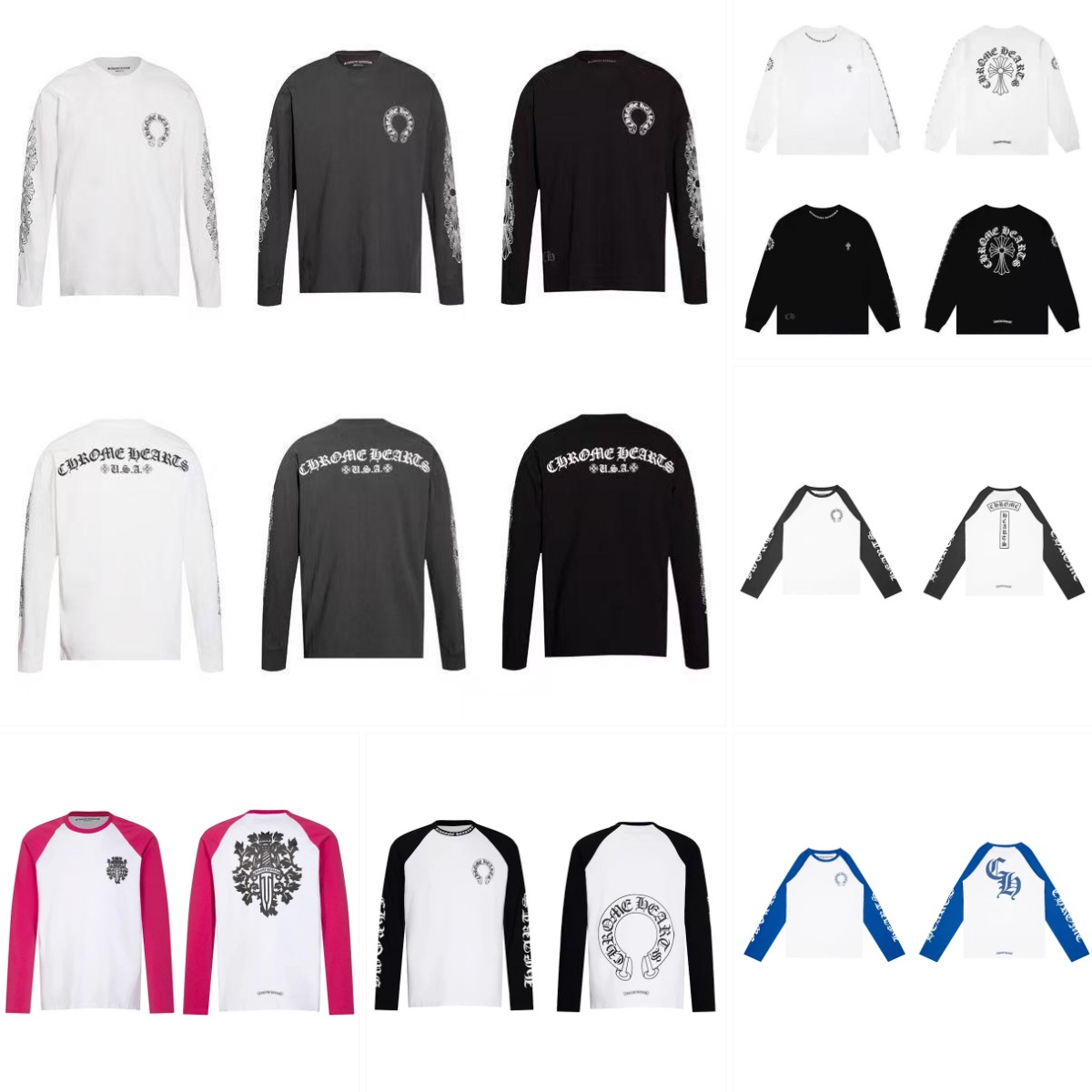 Chrome Hearts Long Sleeve Whit