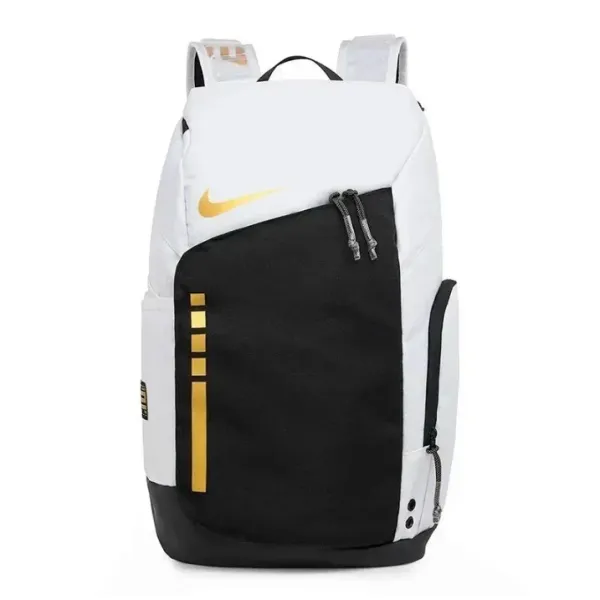 Nike Elite Backpack White/Black/Gold - 1