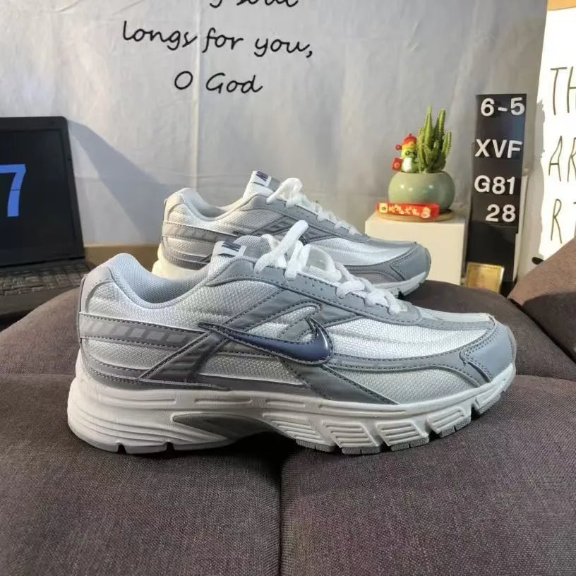 Nike P-6000 Gray/White Sneakers - 1