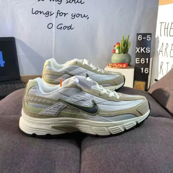 Nike P-6000 Olive Green Mesh Sneakers - 1