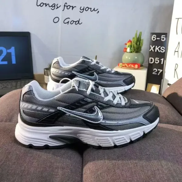 Nike P-6000 Gray/Black/White Running Shoes - 1