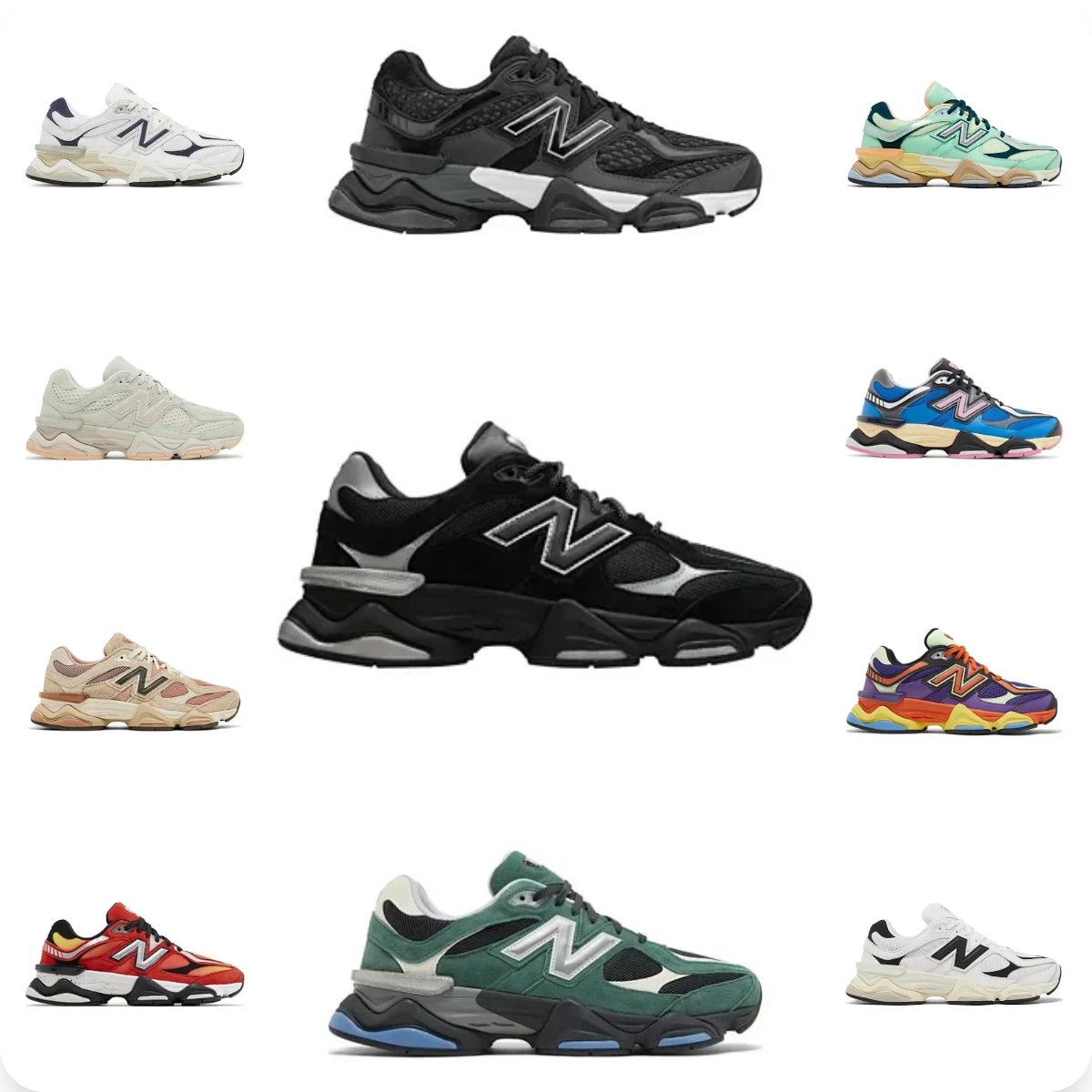 New Balance 9060 Series (2) (Additional colorways available in links 1 and 3)