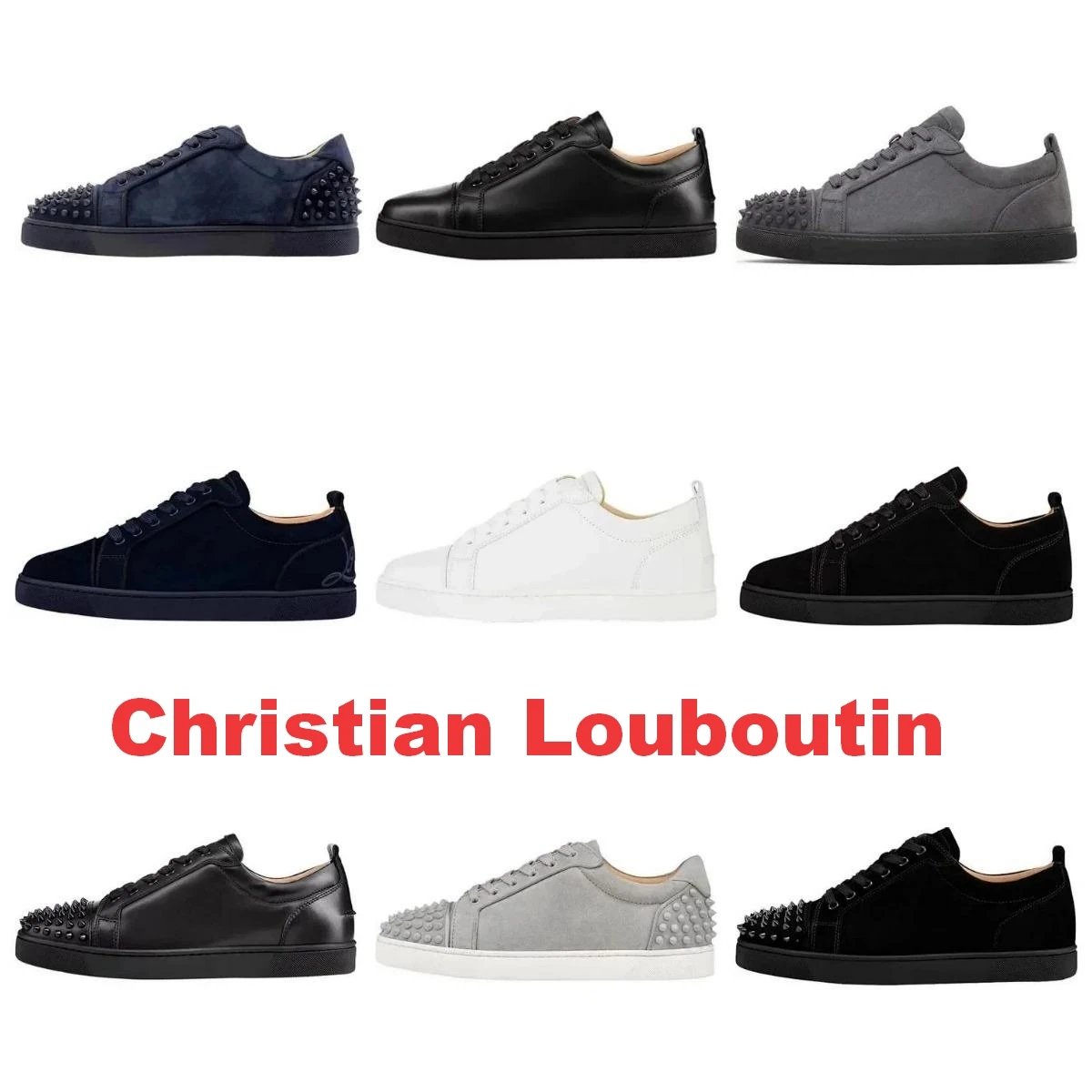 C*h * isti*an Lo * bou*tin rivet shoes - 135296