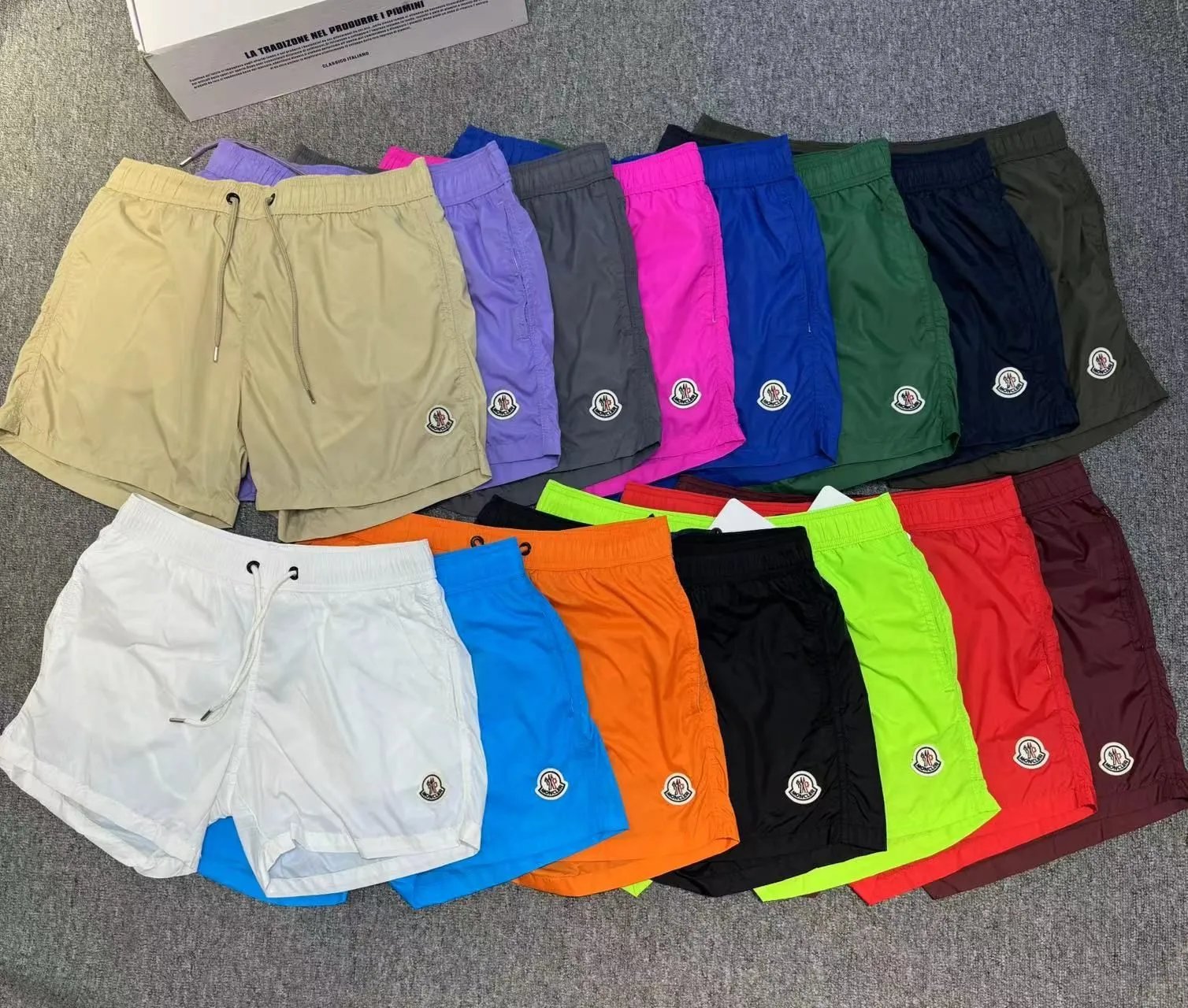 WLG34 Casual Beach Shorts for Men Quick-Dry Athletic Shorts for Running Gym Beach Hot Spring