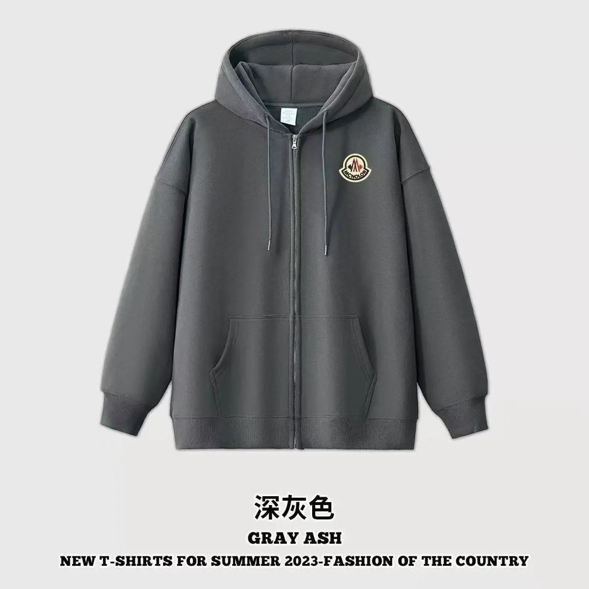 Moncler Knitwear Crewneck knit sweater with logo patch — 04