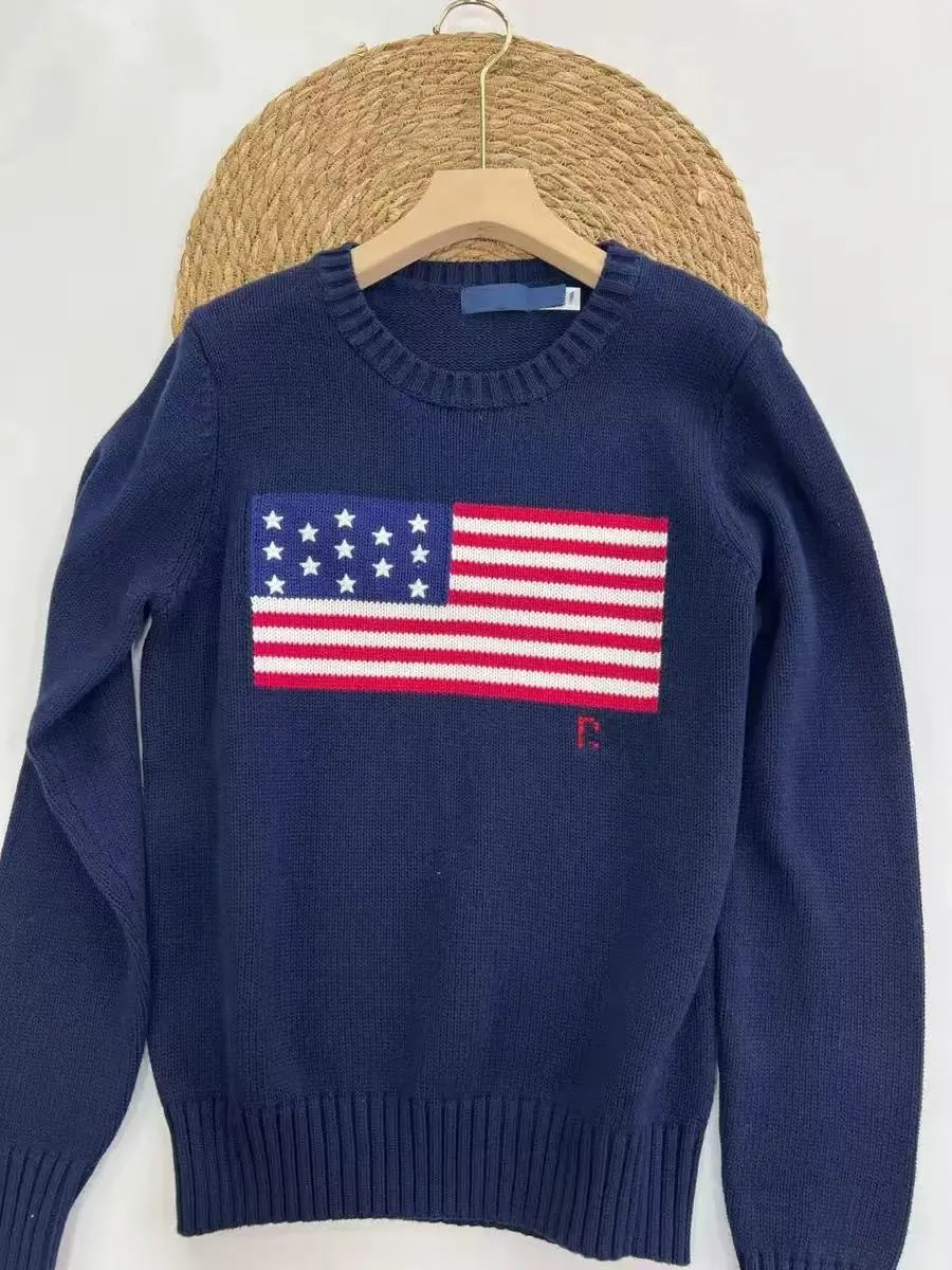 Unbranded Knitwear Crewneck knit sweater with bear motif image 6
