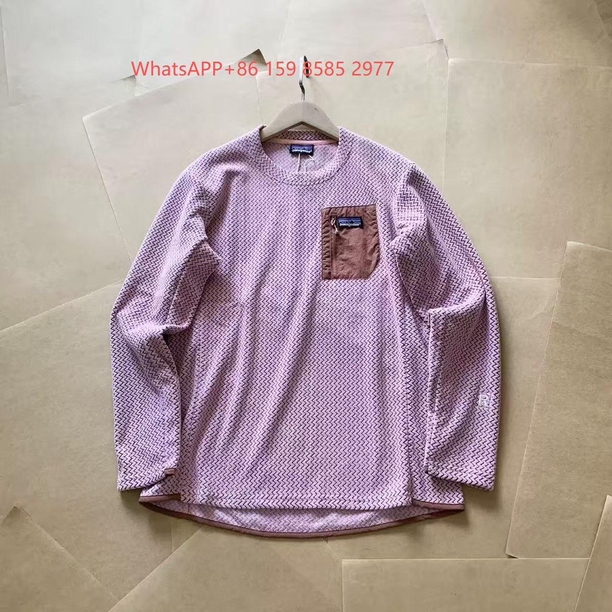 Patagonia Hoodies & Sweatshirts Quarter-Zip Fleece Pullover with Chest Pocket — 02