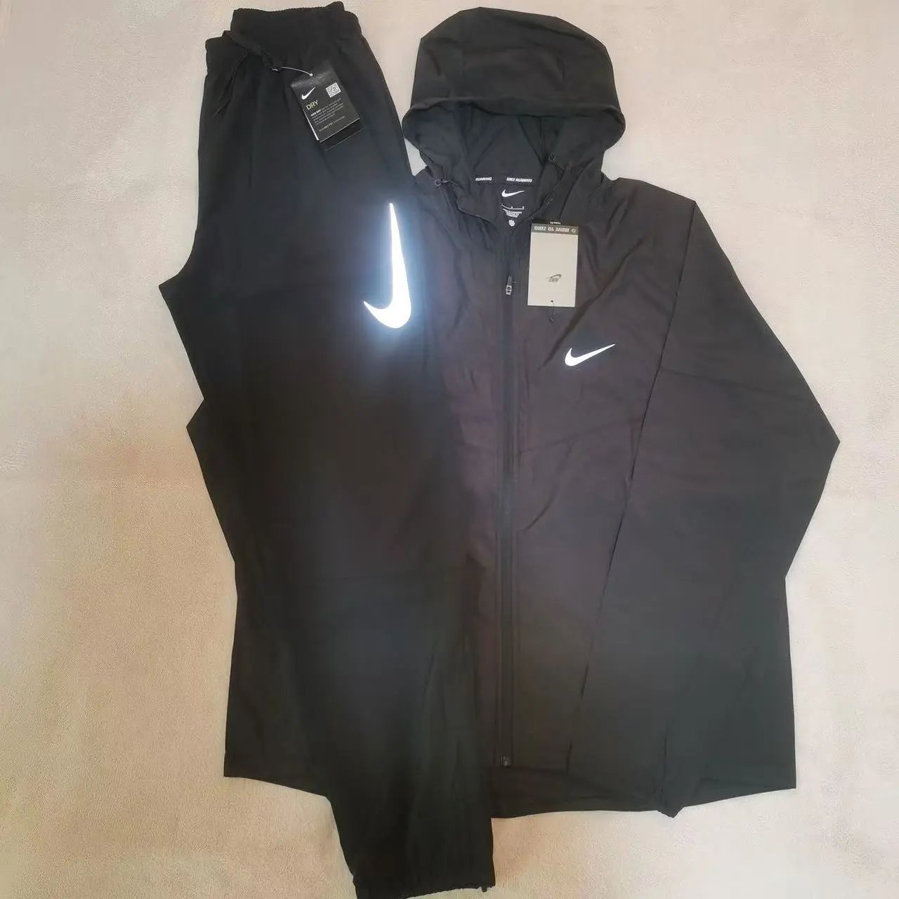 Nike Jackets Running Division hooded windbreaker jacket image 6
