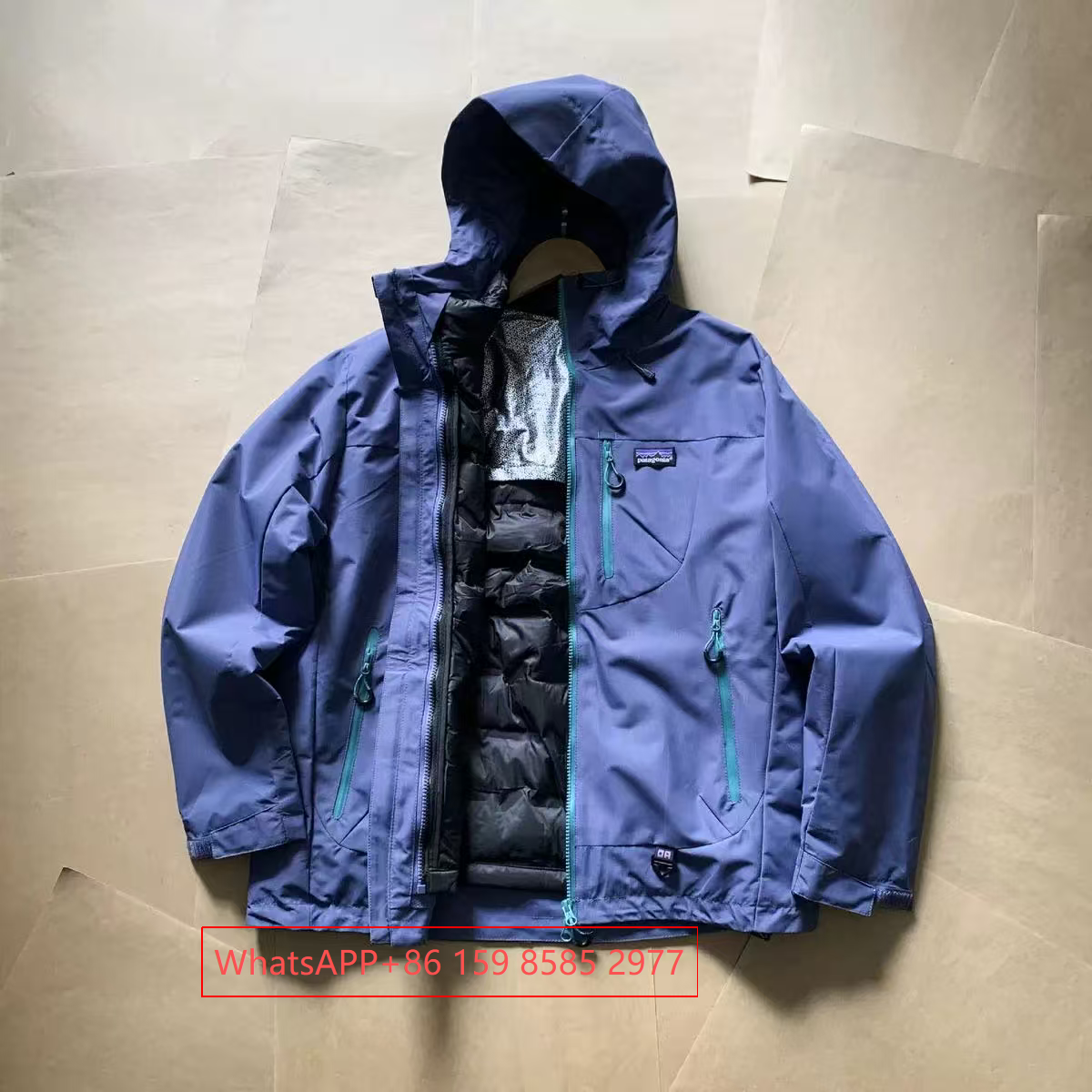 Patagonia Hoodies & Sweatshirts Quarter-Zip Fleece Pullover with Chest Pocket — Windbreaker-09