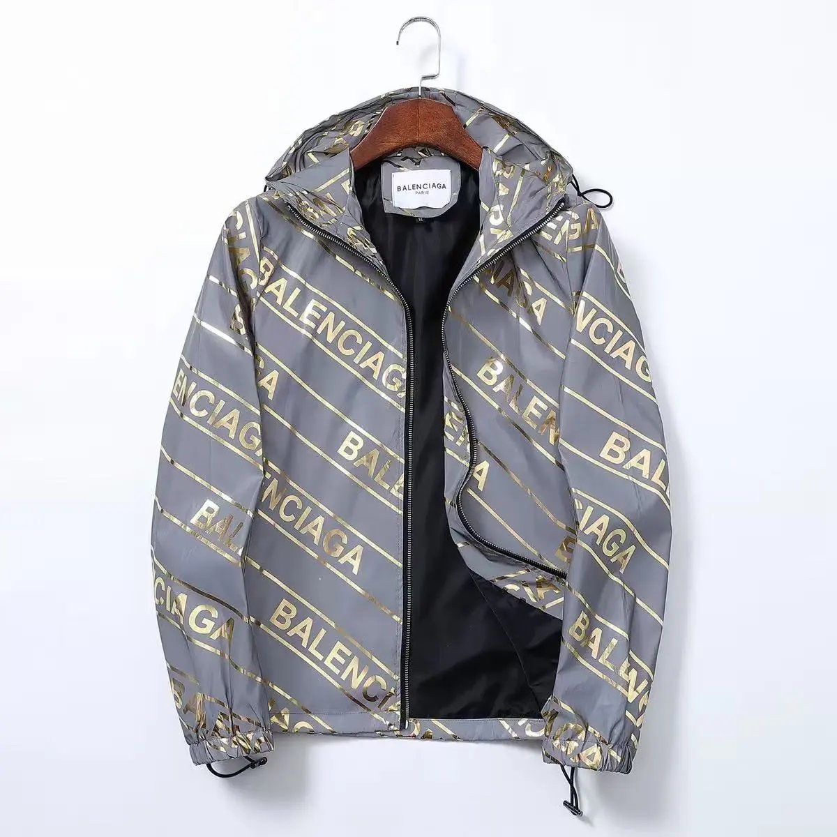 Louis Vuitton Jackets Hooded Zip-Up Jacket — 22009 gold