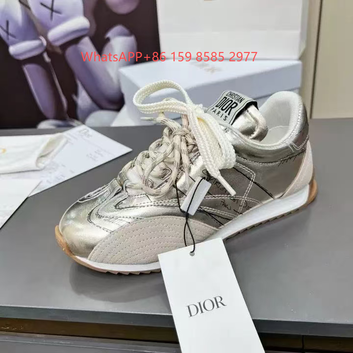 Dior Sneakers High-top mesh — 018