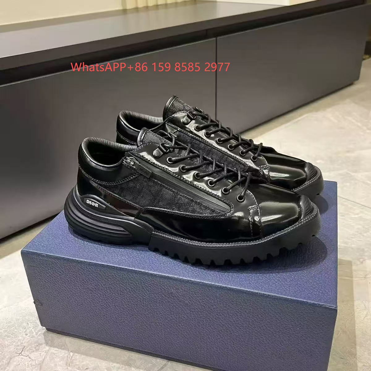 Dior Sneakers High-top mesh — 012