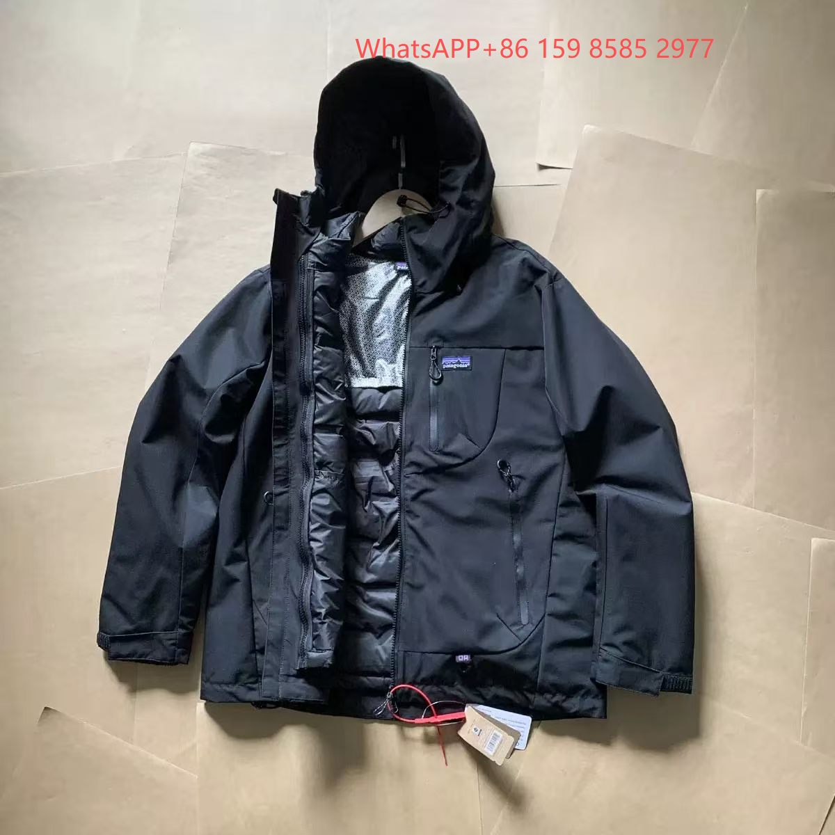 Patagonia Hoodies & Sweatshirts Quarter-Zip Fleece Pullover with Chest Pocket — Windbreaker-13