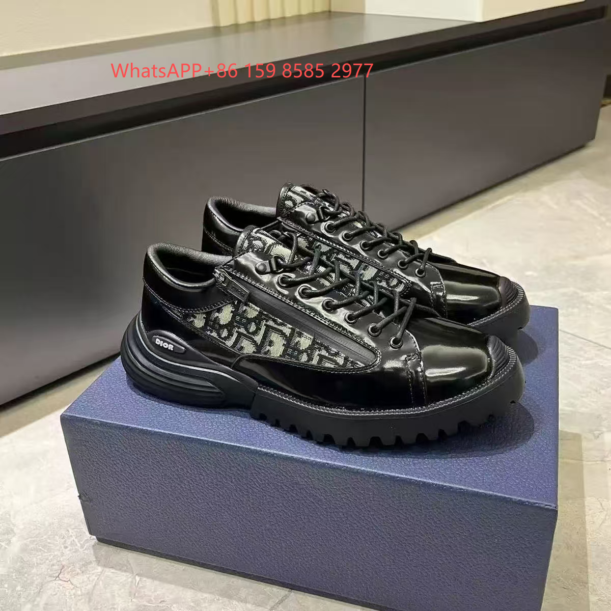 Dior Sneakers High-top mesh image 8