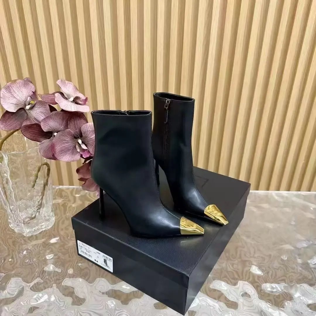 Saint Laurent YSL monogram heel footwear image 11