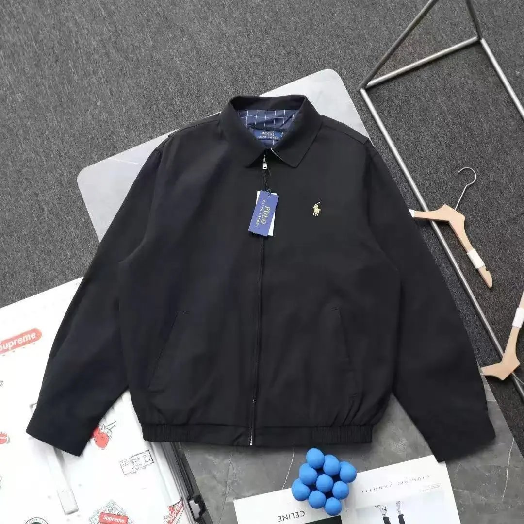 Polo Ralph Lauren Jackets Reversible Plaid-Lined Zip Jacket image 7