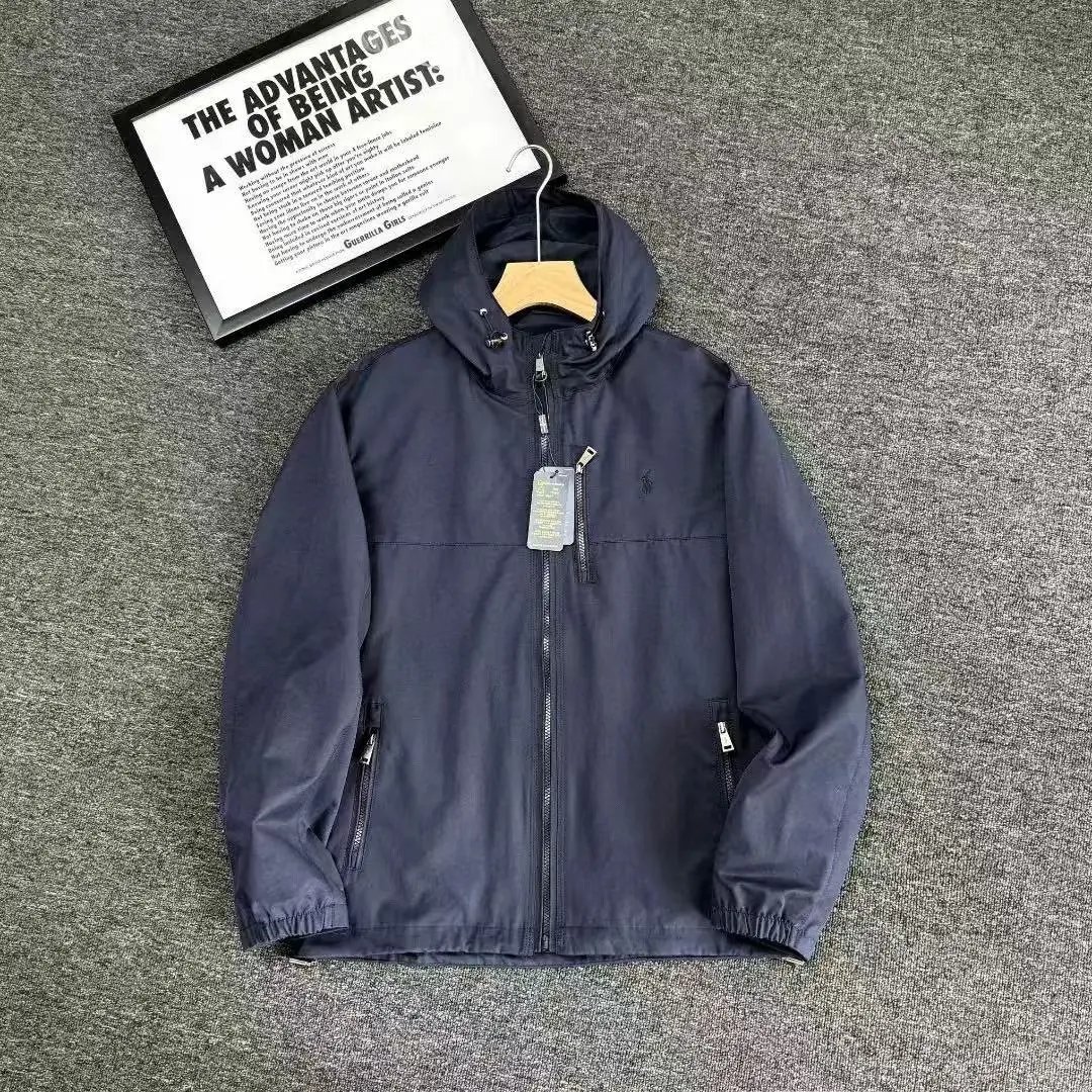 Polo Ralph Lauren Jackets Reversible Plaid-Lined Zip Jacket — 08
