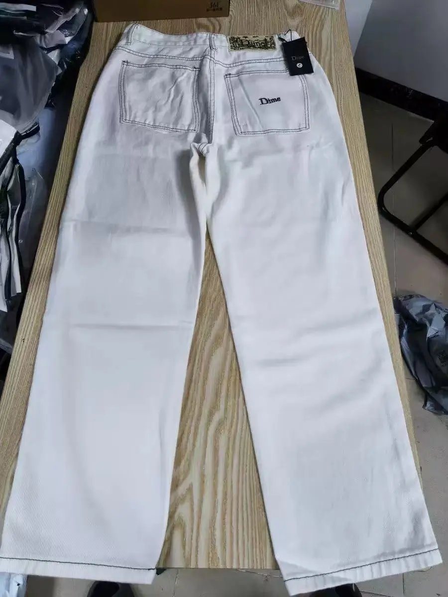 Dime Jeans Loose-fit with embroidered logo — 02