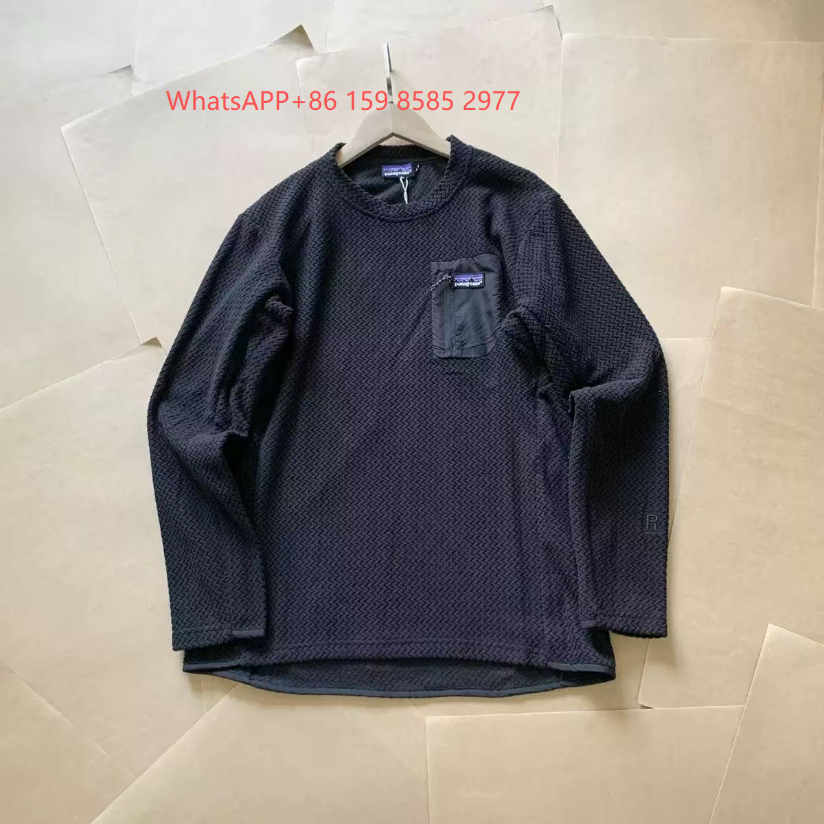 Patagonia Hoodies & Sweatshirts Quarter-Zip Fleece Pullover with Chest Pocket — 08