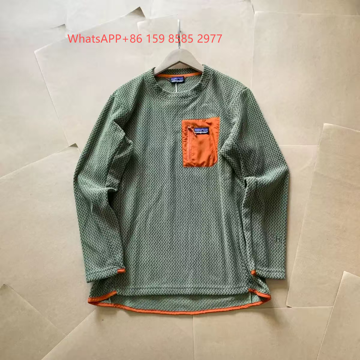 Patagonia Hoodies & Sweatshirts Quarter-Zip Fleece Pullover with Chest Pocket — 07