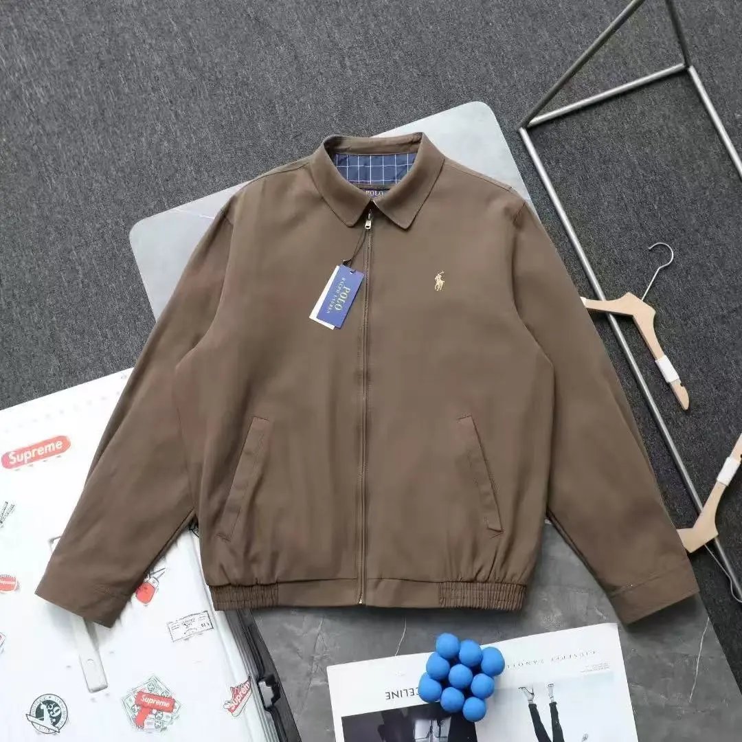 Polo Ralph Lauren Jackets Reversible Plaid-Lined Zip Jacket — 05