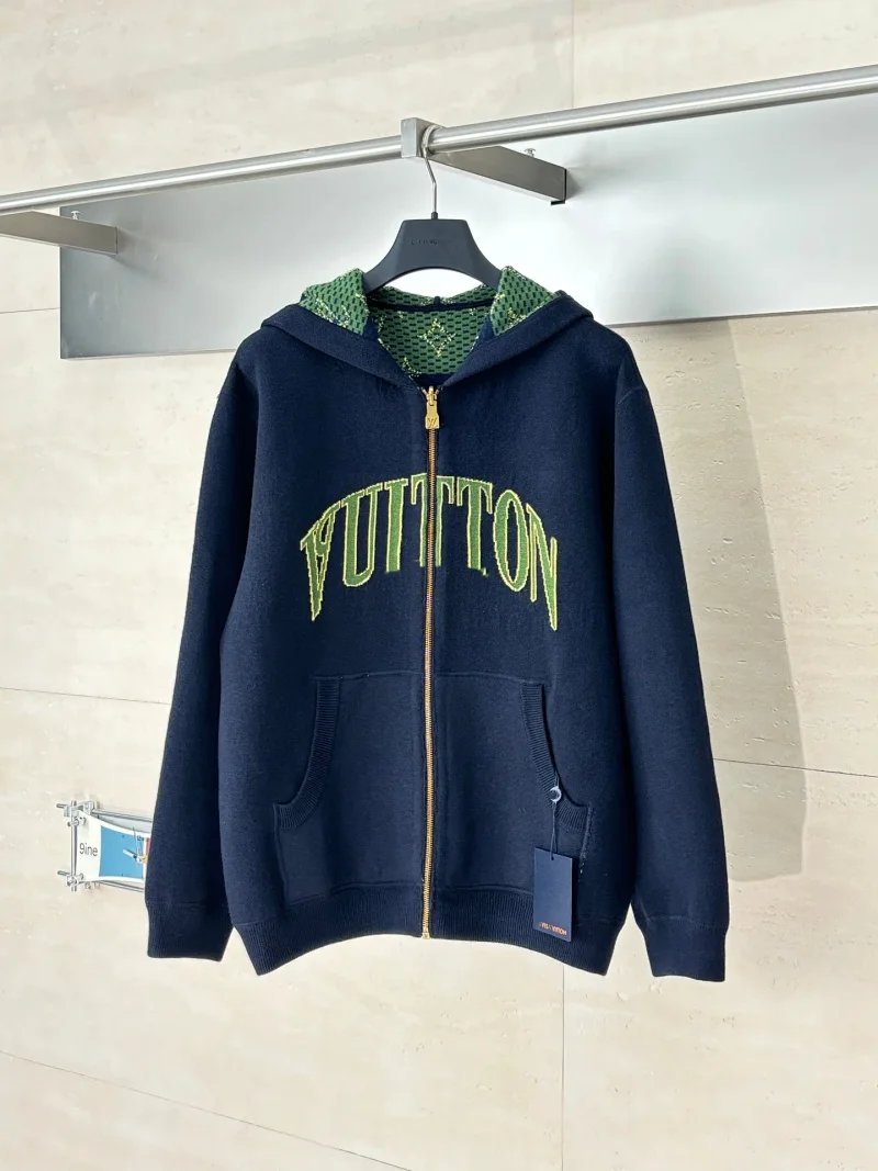 Louis Vuitton Mixed apparel listing: joggers, zip hoodie and embossed denim jackets image 3