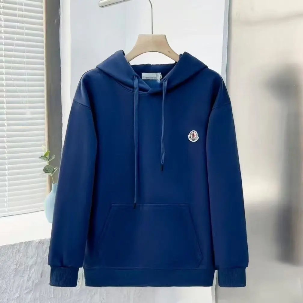 Moncler Knitwear Crewneck knit sweater with logo patch — 14