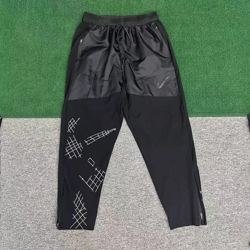 Nike Jackets Running Division hooded windbreaker jacket — Black Pants -1