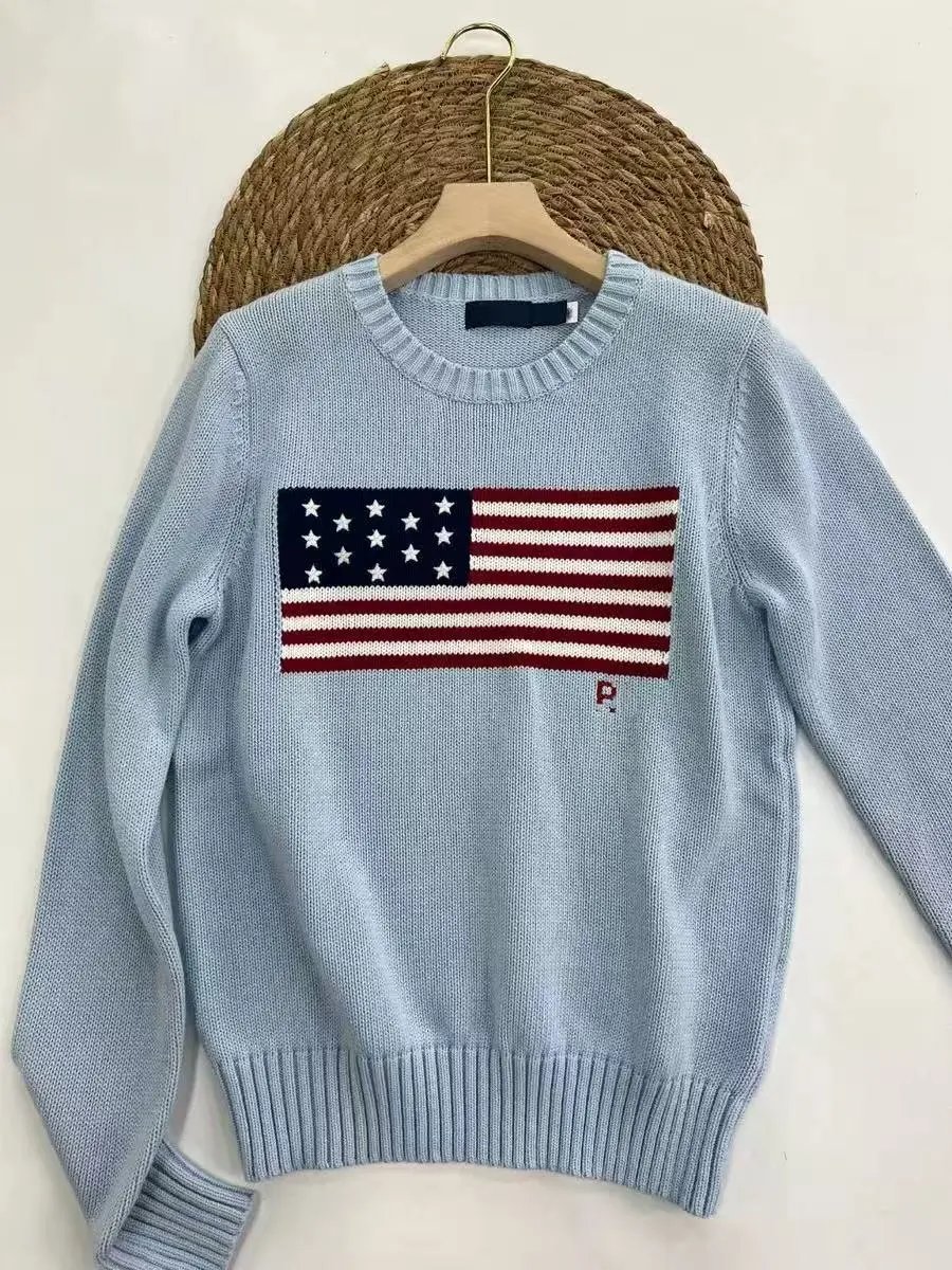 Unbranded Knitwear Crewneck knit sweater with bear motif image 8