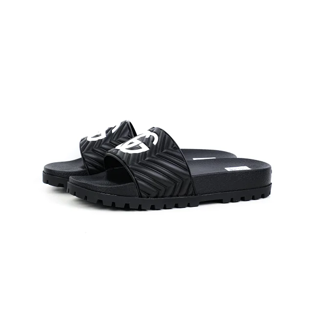 Gucci Slippers Interlocking G thick lug-sole slide product detail image 13