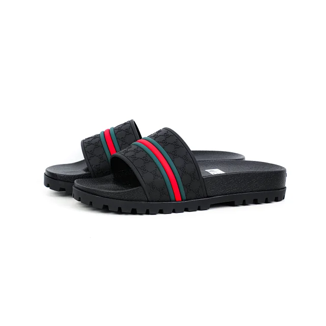 Gucci Slippers Interlocking G thick lug-sole slide product detail image 10