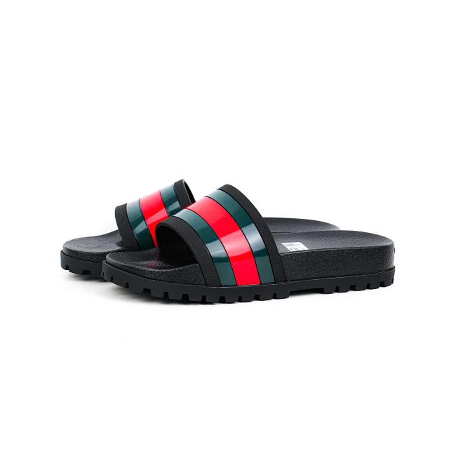 Gucci Slippers Interlocking G thick lug-sole slide product detail image 8