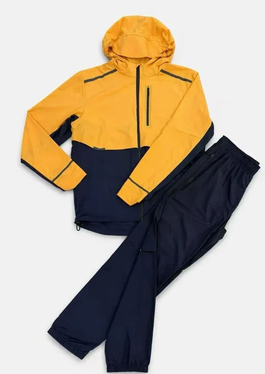 New Orange Jacket+Black Pants